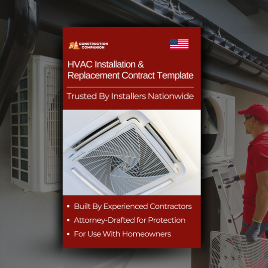 HVAC Installation & Replacement Contract Template