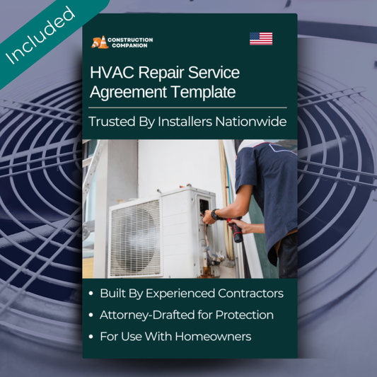 HVAC Installation & Replacement Contract Template