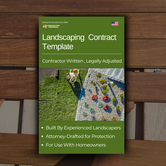 Landscaping Contractor Contract Template